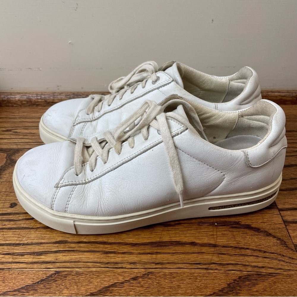 Birkenstock Bend White Leather Sneakers